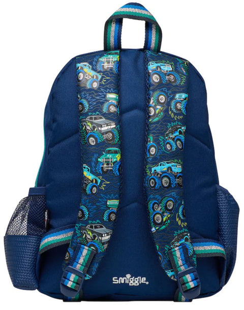Smiggle Blue Blast Off Junior Character Backpack 38cm