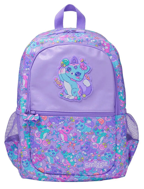 Smiggle Adventurous Lilac Classic Backpack 42cm