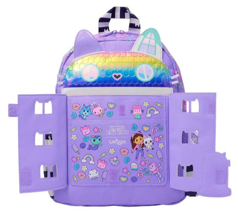 Smiggle Gabby's Dollhouse Character Junior Backpack 38cm