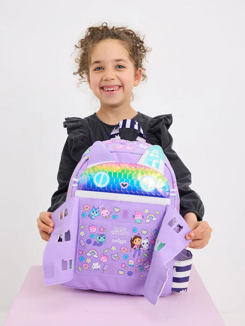 Smiggle Gabby's Dollhouse Character Junior Backpack 38cm