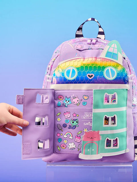 Smiggle Gabby's Dollhouse Character Junior Backpack 38cm