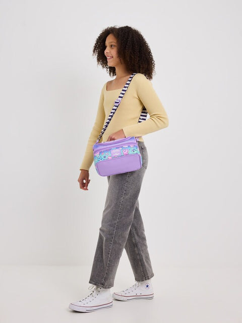 Smiggle Gabby's Dollhouse Double Decker Lunch Bag With Strap