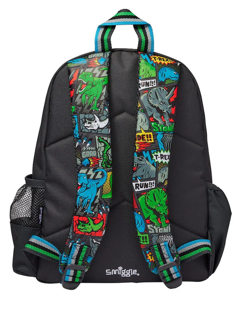 Smiggle Grey Junior Happy Tales Character Backpack