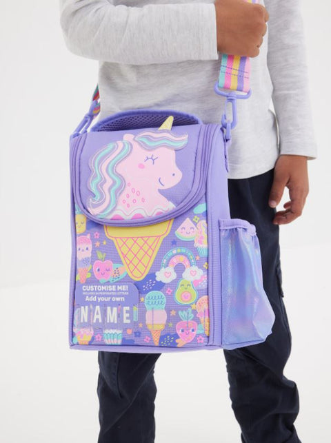 Smiggle Happy Tales Unicon Junior ID Lunch Bag With Strap