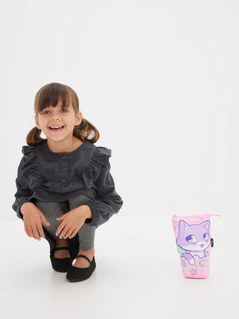 Smiggle Happy Tales Stand N' Slide 2 In 1 Pencil Case