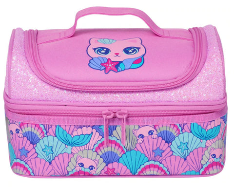 Smiggle Hi There Pur-Maid Double Decker Lunch Bag With Strap
