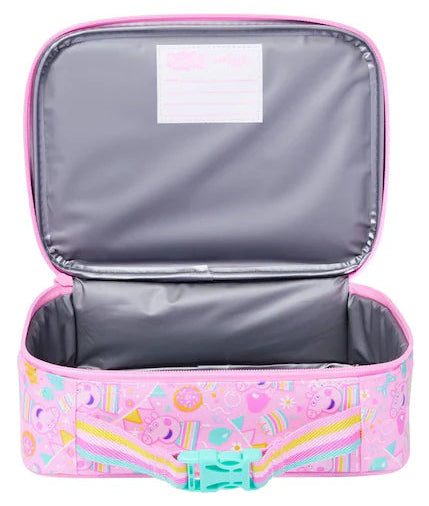 Smiggle Peppa Pig Teeny Tiny Square Lunch Bag