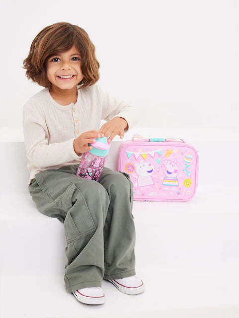 Smiggle Peppa Pig Teeny Tiny Square Lunch Bag