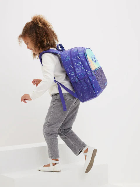 Smiggle Harry Potter Purple Classic Backpack 42cm