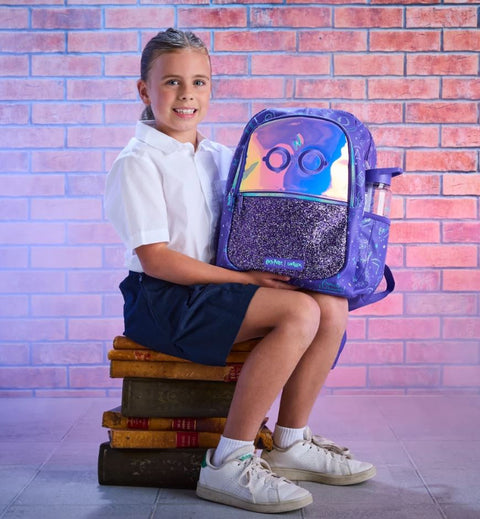 Smiggle Harry Potter Purple Classic Backpack 42cm