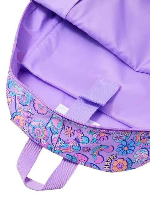 Smiggle Purple Limitless Classic Attach Backpack 42cm