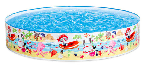 Intex Snapset Fun at the Beach Kiddie Pool 152x25cm