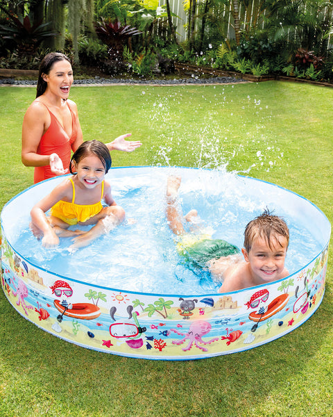 Intex Snapset Fun at the Beach Kiddie Pool 152x25cm
