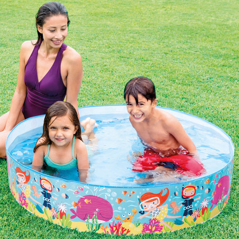 Intex Snapset Snorkel Fun Kiddie Pool 122x25cm