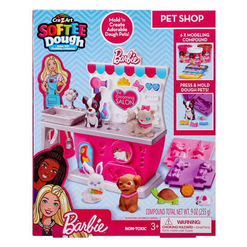 Softee Dough Barbie Pet Shop
