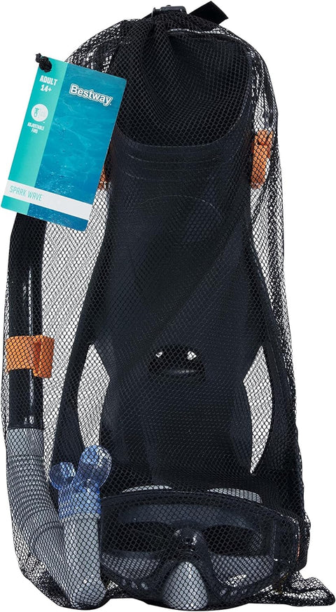 Bestway Spark Wave Snorkel & Fin Set 14+