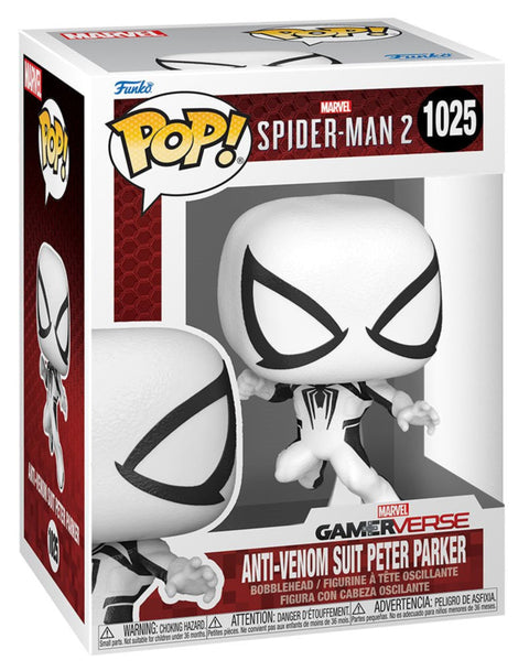 Funko Pop! Spider-Man 2 Video Game Anti-Venom Suit Peter Parker