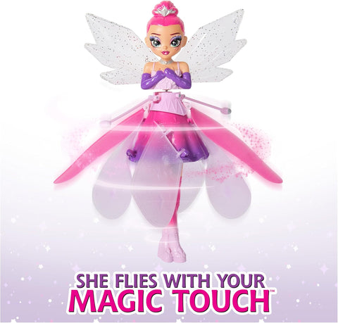 Hatchimals Crystal Flyers Magical Flying Toy Doll with Crystal Wings