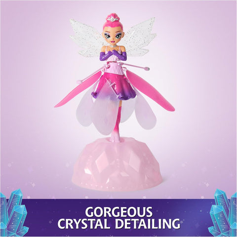 Hatchimals Crystal Flyers Magical Flying Toy Doll with Crystal Wings