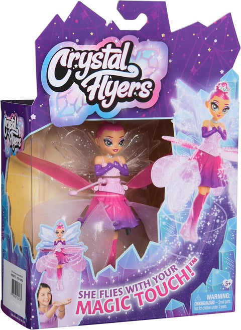 Hatchimals Crystal Flyers Magical Flying Toy Doll with Crystal Wings