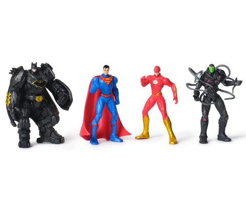 DC Comics 2-Inch Collectible Figures & Cards 4-Pack