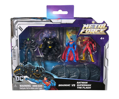 DC Comics 2-Inch Collectible Figures & Cards 4-Pack