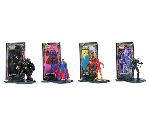 DC Comics 2-Inch Collectible Figures & Cards 4-Pack