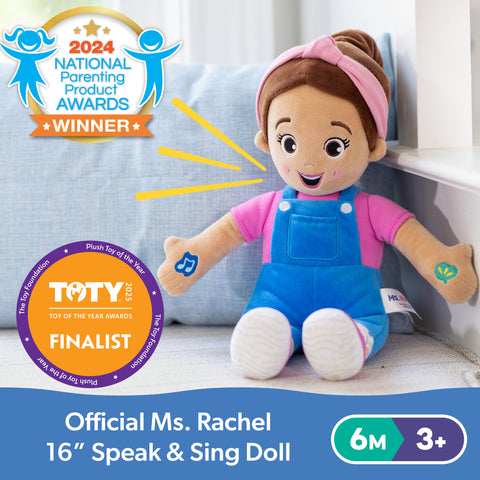 Ms. Rachel Big Feelings Speak & Sing Doll