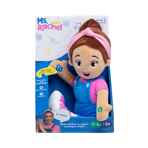 Ms. Rachel Big Feelings Speak & Sing Doll