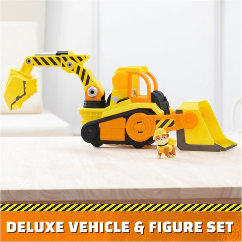 Rubble & Crew Bark Yard Deluxe Bulldozer Construction Truck Toy with Lights & Sounds