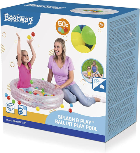 Bestway Splash & Play Ball Pit Play Pool 91x20cm