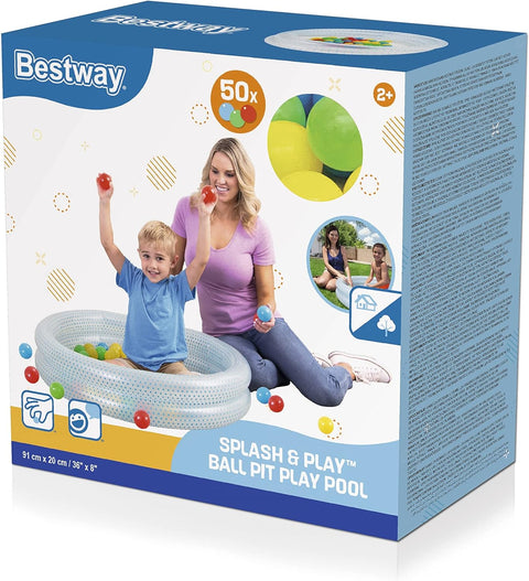 Bestway Splash & Play Ball Pit Play Pool 91x20cm
