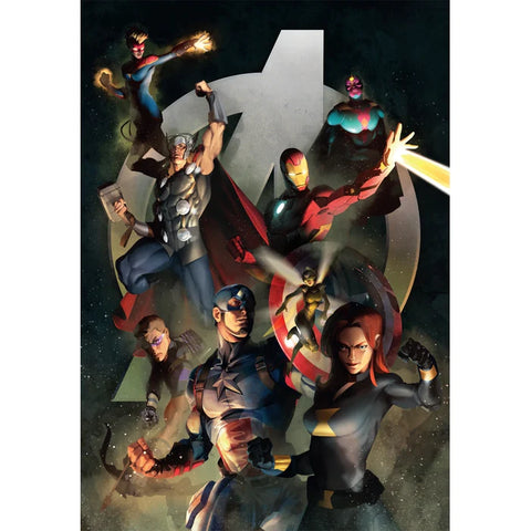 Clementoni Marvel Square Box Avengers D100 Puzzle 1000 Pieces
