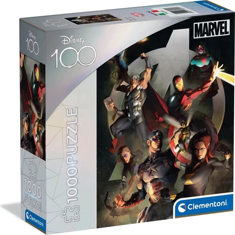 Clementoni Marvel Square Box Avengers D100 Puzzle 1000 Pieces