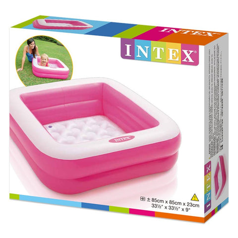 Intex Square Play Box Inflatable Pool 85x85x23cm