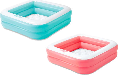 Intex Square Play Box Inflatable Pool 85x85x23cm