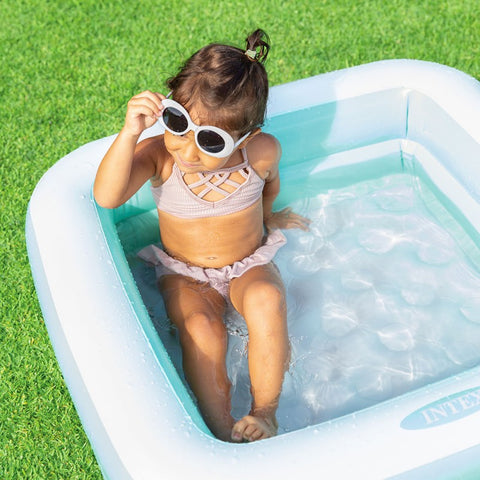 Intex Square Play Box Inflatable Pool 85x85x23cm