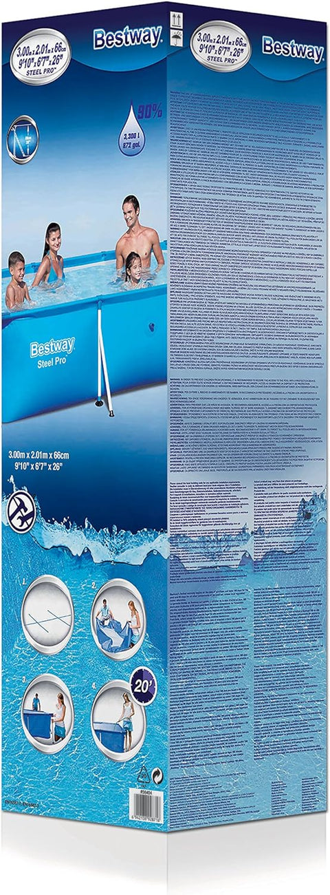 Bestway Steel Pro Above Ground Pool 300x201x66cm