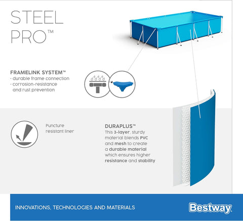Bestway Steel Pro Above Ground Pool 400x211x81cm