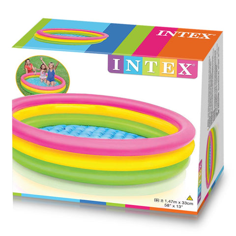 Intex Sunset Glow Inflatable Kiddie Pool 147x33cm