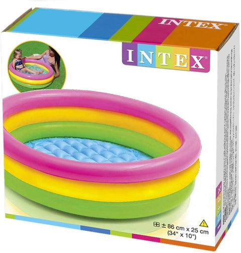 Intex Sunset Glow Inflatable Kiddie Pool 86x25cm