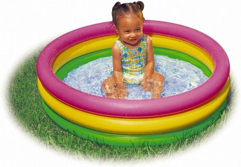 Intex Sunset Glow Inflatable Kiddie Pool 86x25cm