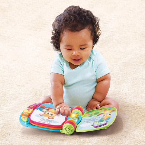 VTech Super Livre Enchanté des Baby Loulous Bleu