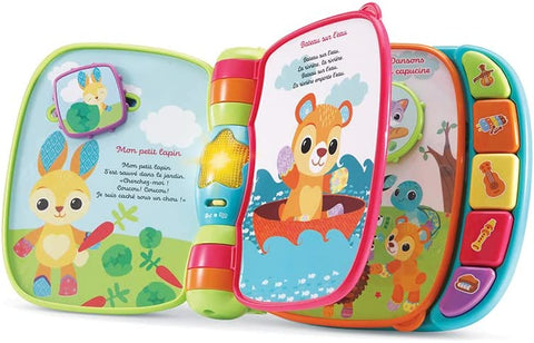 VTech Super Livre Enchanté des Baby Loulous Bleu
