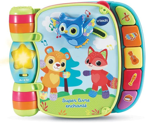 VTech Super Livre Enchanté des Baby Loulous Bleu