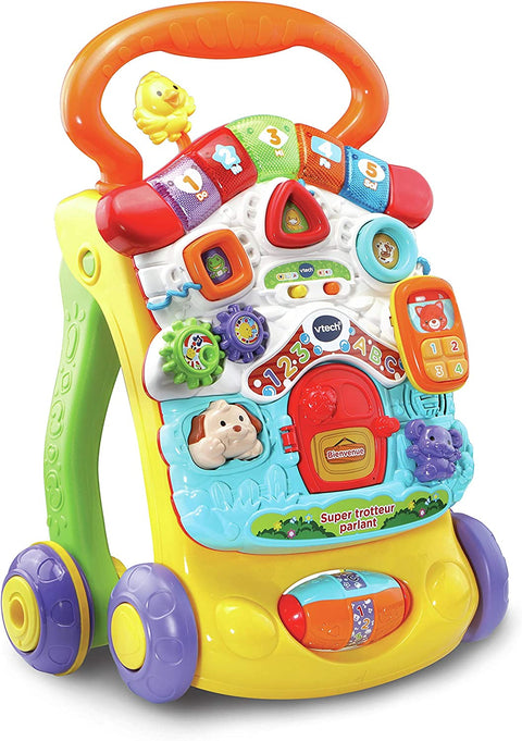 VTech Super Trotteur Parlant 2 en 1 Orange