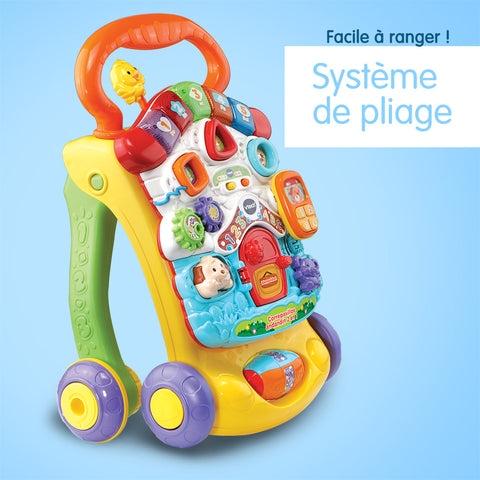 VTech Super Trotteur Parlant 2 en 1 Orange