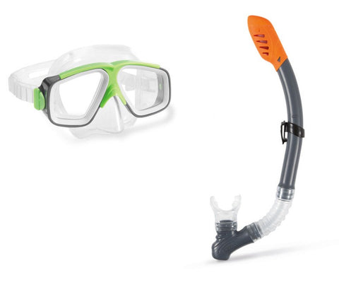 Intex Surf Rider Swim Mask and Snorkel Set 8+ yrs