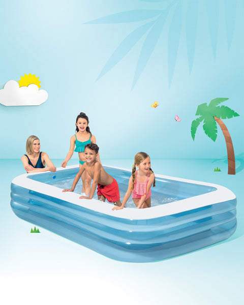 Intex Swim Center Inflatable Family Pool Blue 305x183x56cm