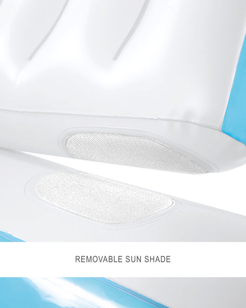 Intex Swim Center Inflatable Family Sunshade Pool 229x191x135cm